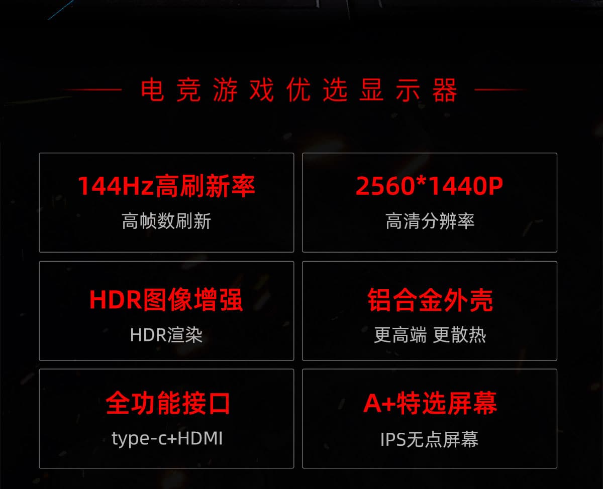 15.6英寸 144Hz 电竞显示器(图2) 15.6英寸 144Hz 电竞显示器(图2)